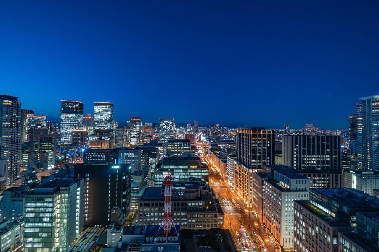 The Royal Park Hotel Iconic Osaka Midosuji Dış mekan fotoğraf View of the city centre