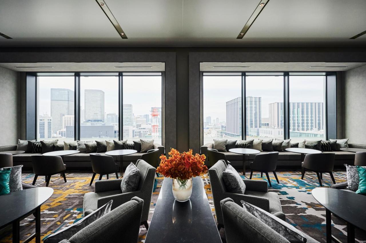 The Royal Park Hotel Iconic Osaka Midosuji Dış mekan fotoğraf Club Lounge at the 36th floor